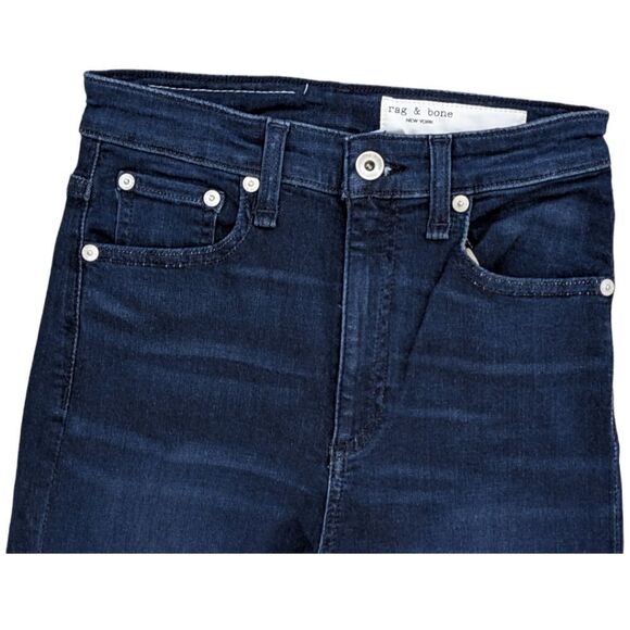 Rag & Bone Women's Nina High Rise Ankle Skinny in Viola Wash Size 24 NWT - Picture 3 of 8